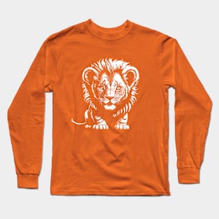 Small Lion Long Sleeve T-Shirt